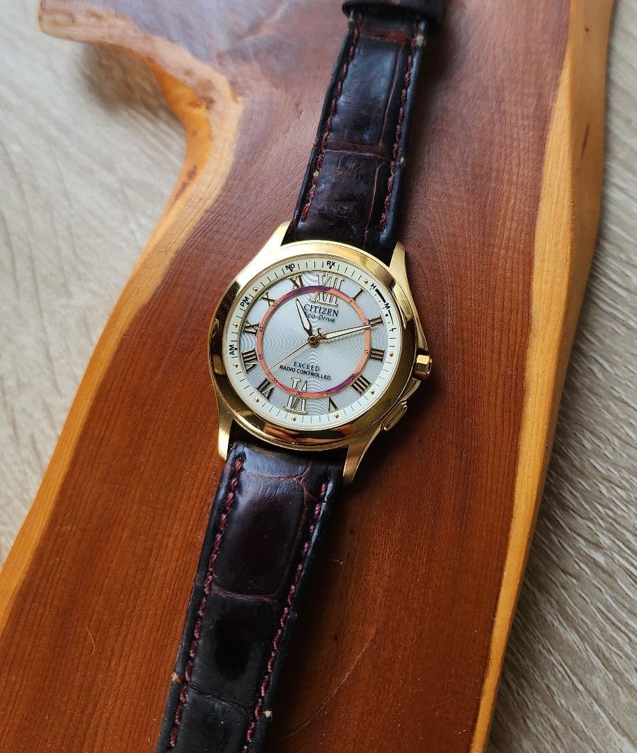 CITIZEN EXCEED エコドライブ シチズン エクシード ソーラー腕時計