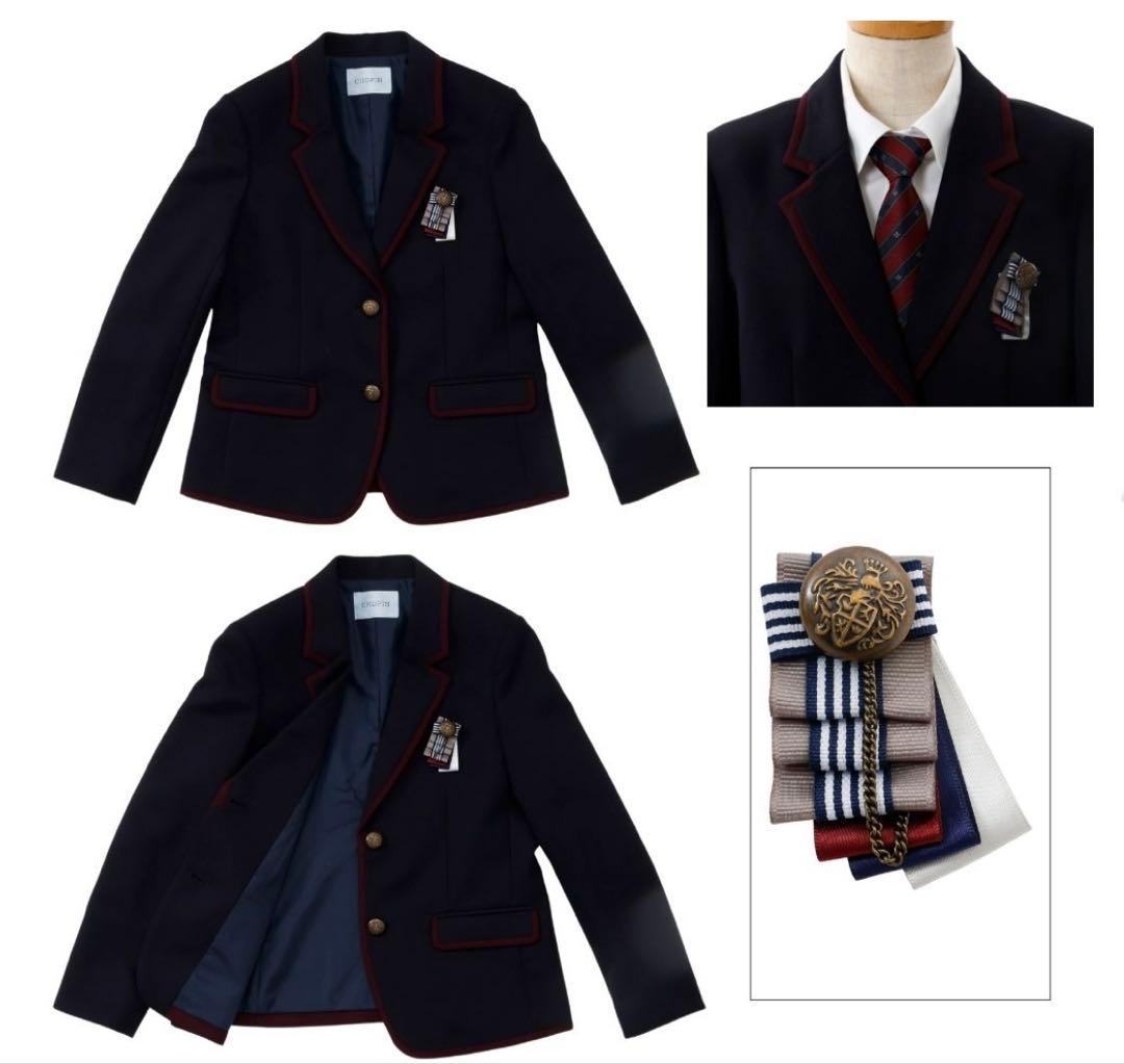 美品✨ ELLE EN NOIR エル 女の子 スーツ 卒業式 160