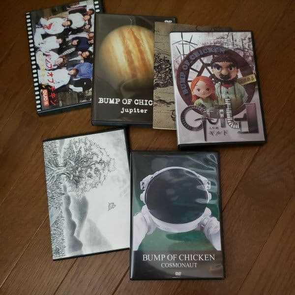 BUMP OF CHICKENシングルCD22枚、DVD5枚セット