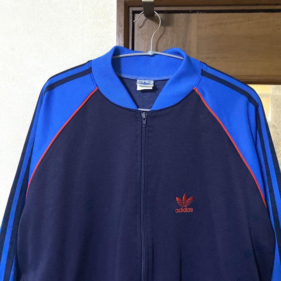 adidas 良配色 ジャージ トラックジャケット 80s XL 台湾製 ATP