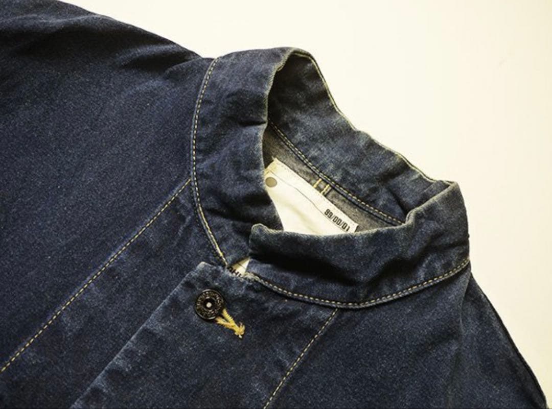 ネイバーフッド　デニムカバーオールジャケット ワークジャケット インディゴ