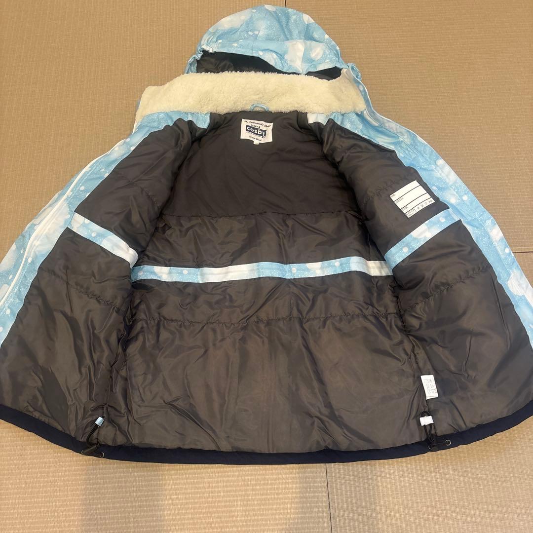 美品　cosby スキーウェア160 手袋Jr.Lセット　スノーウェア