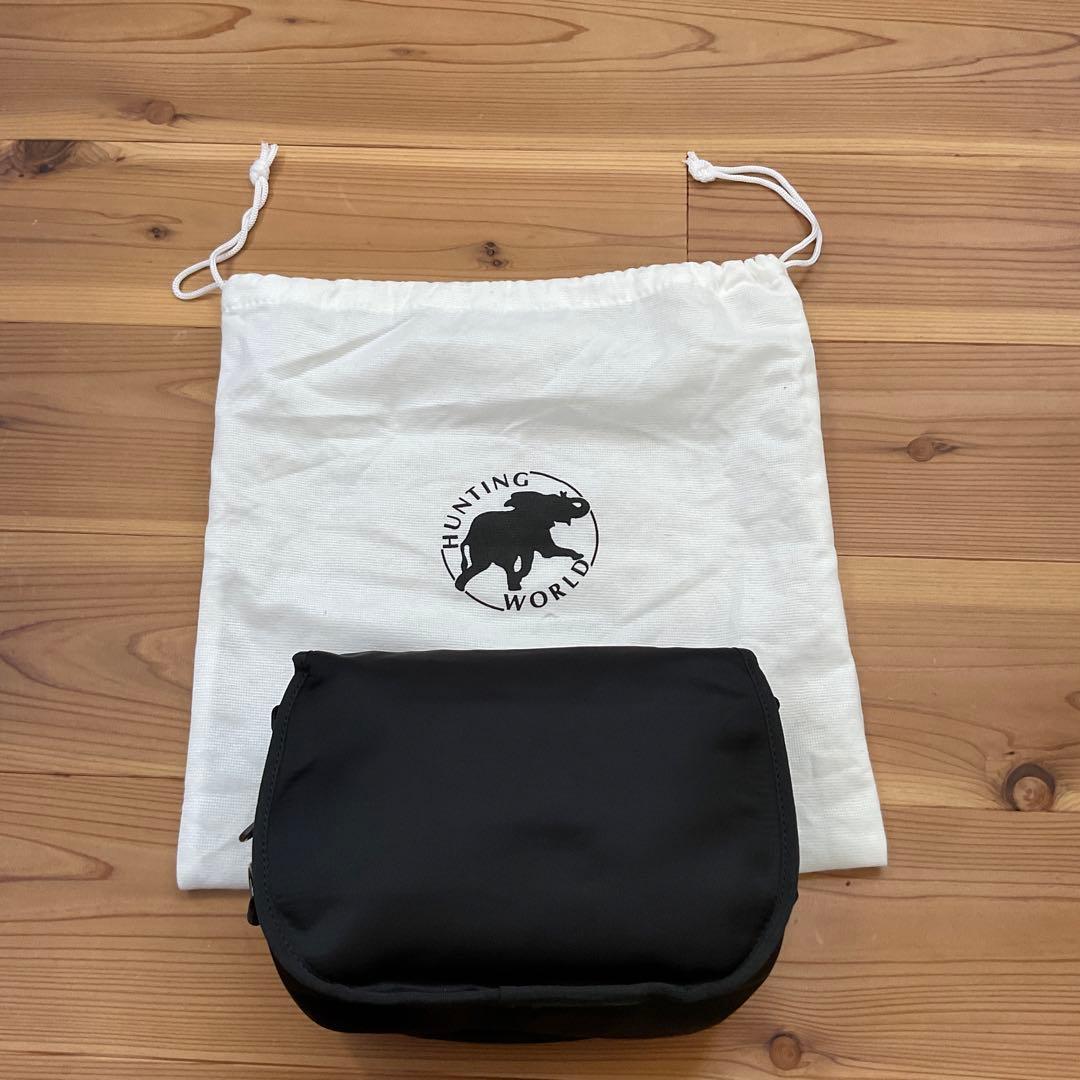 HUNTING WORLD ショルダーバッグ 黒