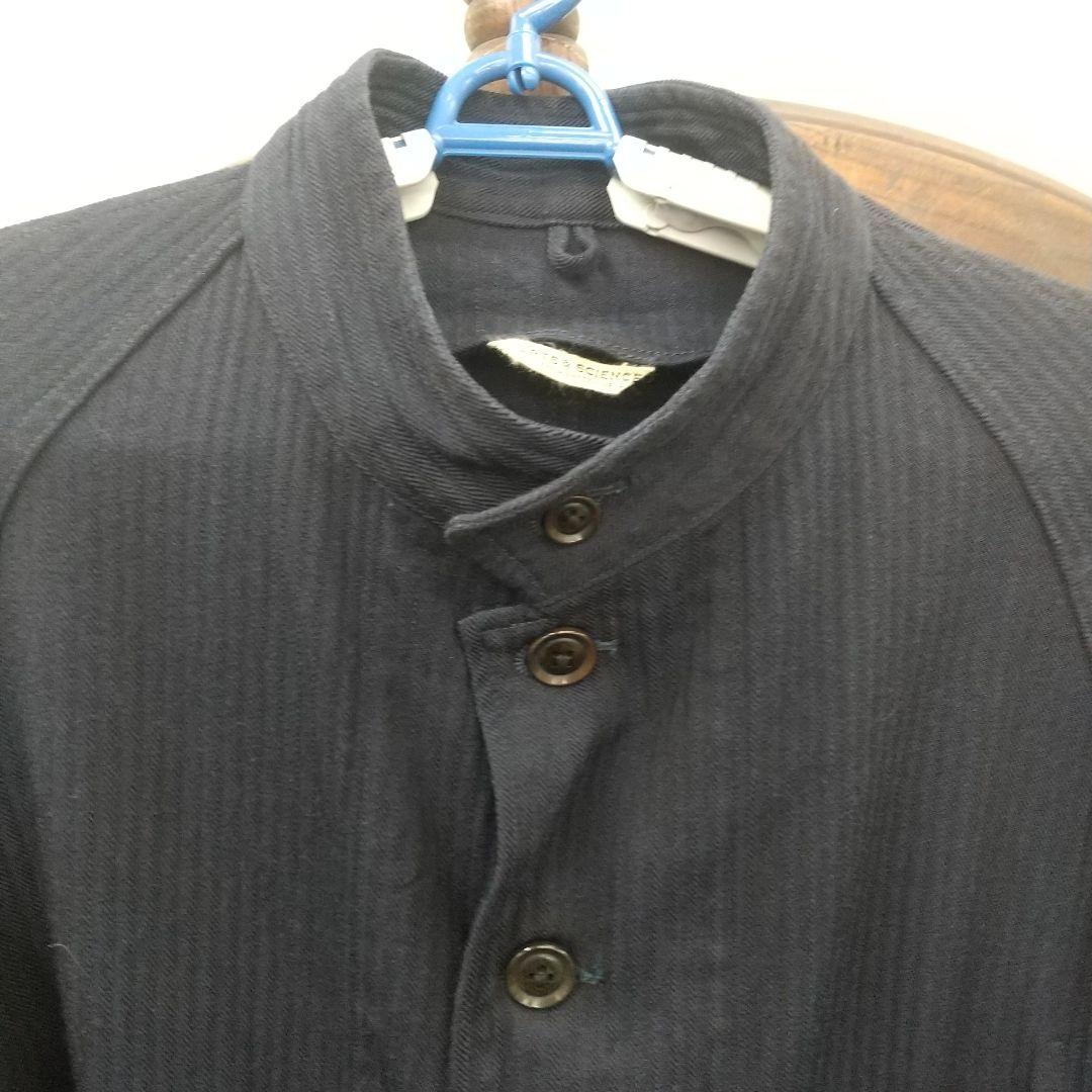 ARTS & SCIENCE ノーカラージャケット ネイビー