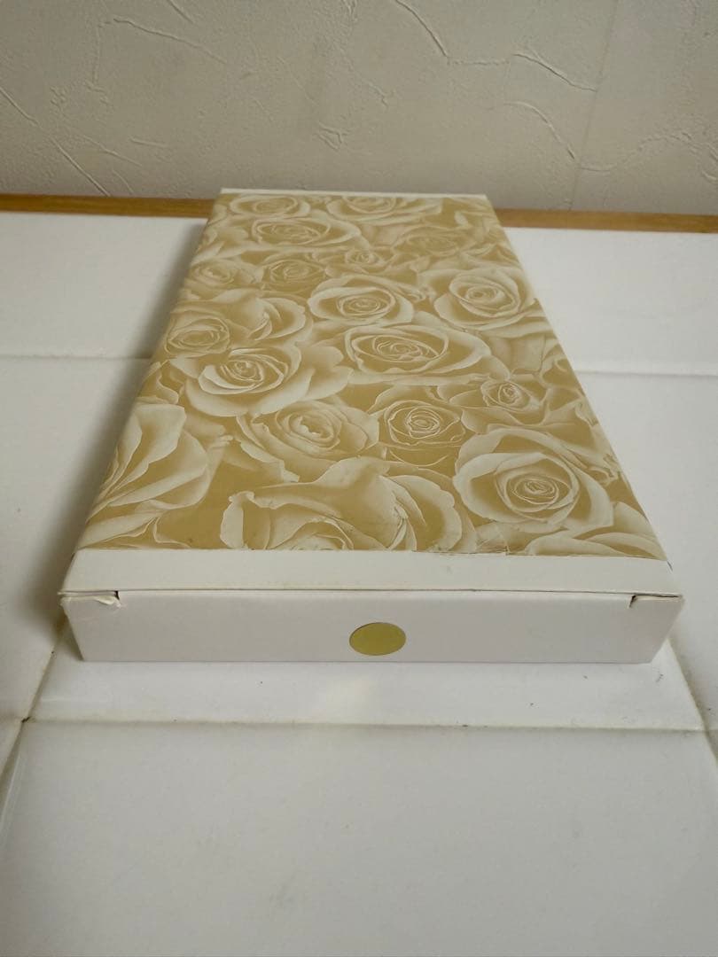 皇居の長財布•ゴールド•本革•新品未使用