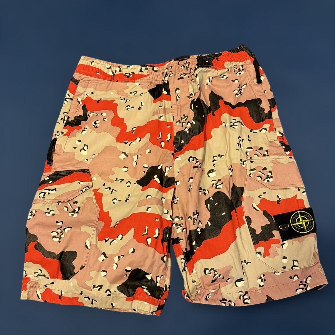 STONE  カモフラージュショートパンツ