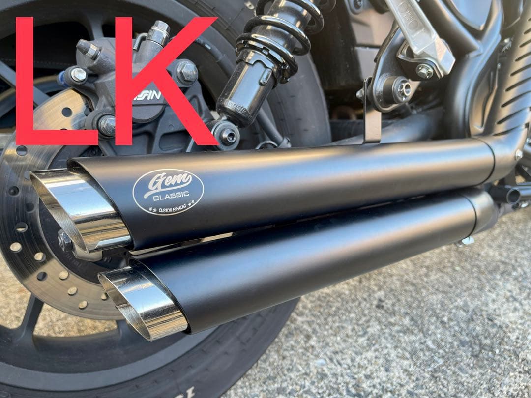 新型レブル250　8BK-MC49　2025年式　Eークラッチ用 V3マフラー