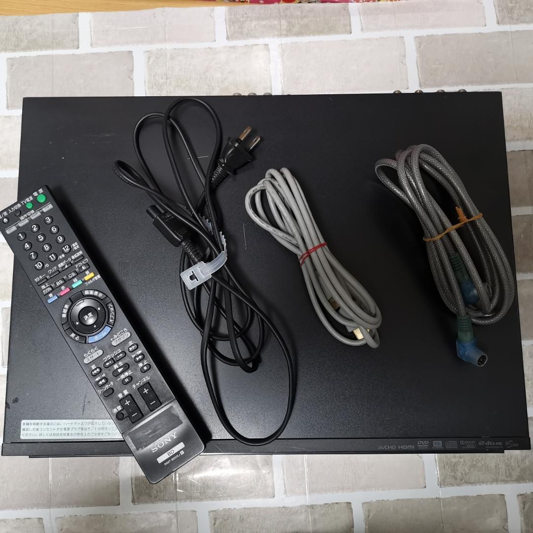 美品SONY BDZ-RX55 RX105 同等 1TB増設 2番組録画 清掃済