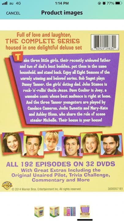 FULL HOUSE（シーズン1〜8)フルハウスDVD