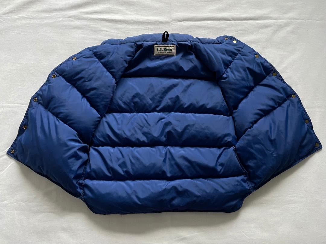 80s L.L.Bean ダウンベスト ヴィンテージ エルエルビーン