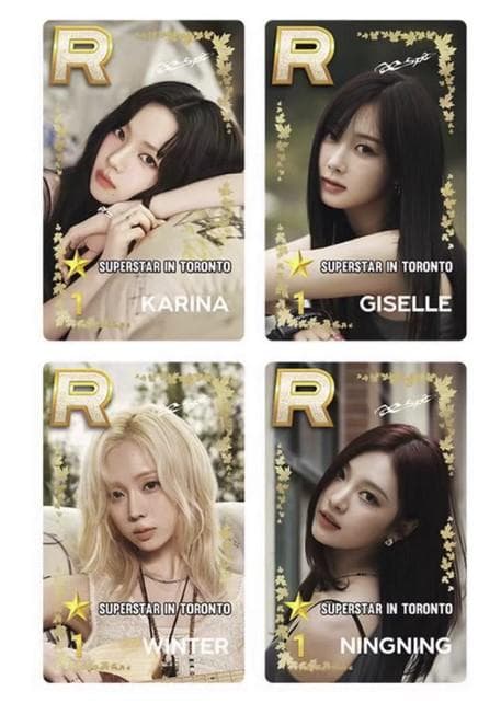 aespa SUPERSTAR トロント US トレカ 4枚セット