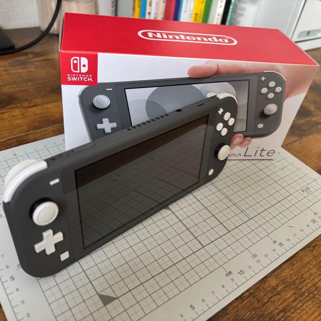 【ほぼ新品】Nintendo Switch Lite グレー 本体
