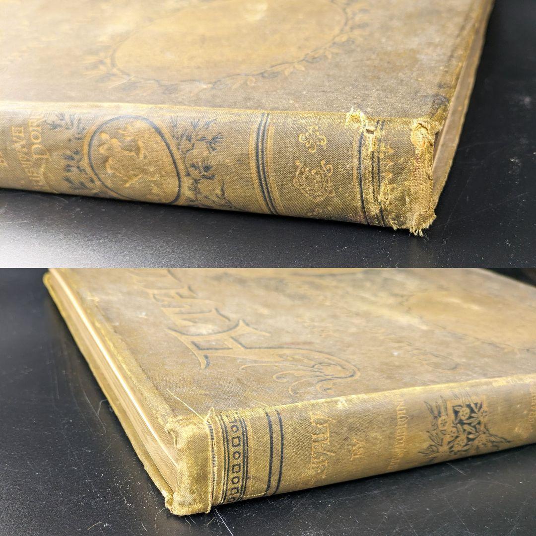 1884年頃 ギュスターブ・ドレ 大型挿画本 「ATALA」アンティーク120年