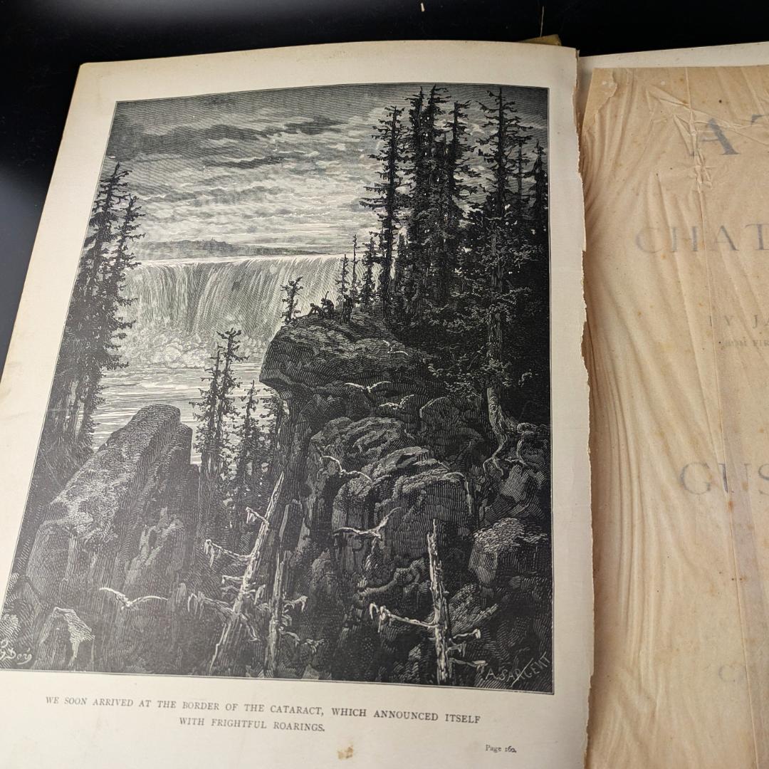 1884年頃 ギュスターブ・ドレ 大型挿画本 「ATALA」アンティーク120年