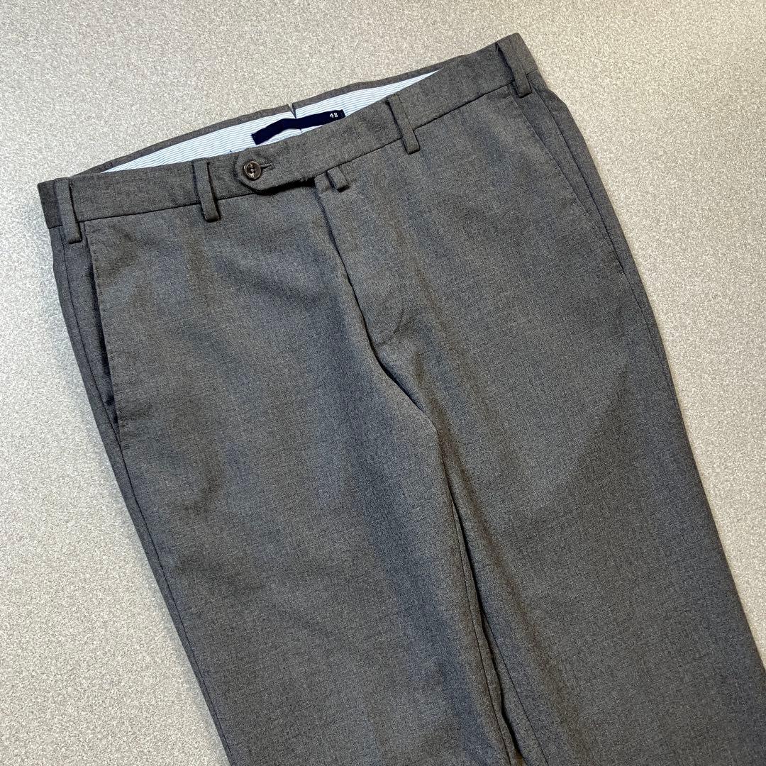 【SUPER100’s 48】インコテックス スラックス ウール100%