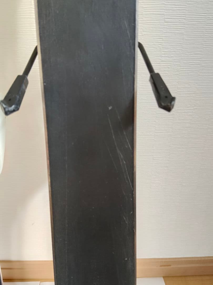 スキー板　130cm　ジュニア　ガールズ　ビンディング　ストック　3点セット