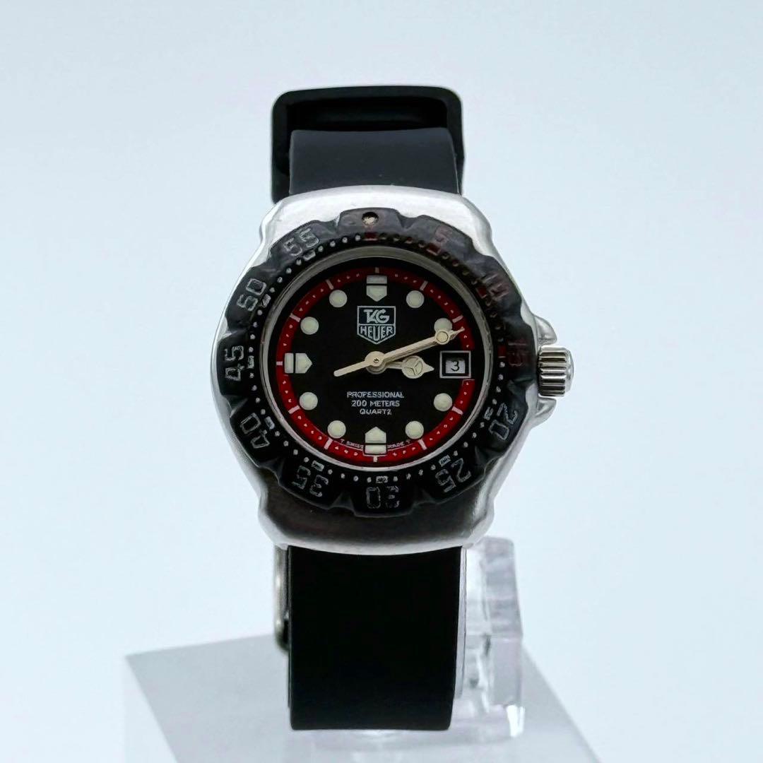 新品電池　タグホイヤー フォーミュラ1 ブラック　374.508 腕時計　デイト