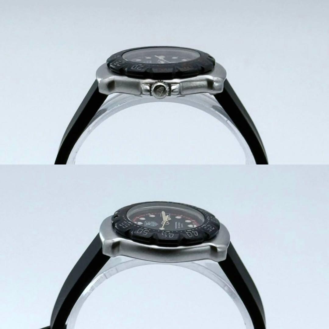 新品電池　タグホイヤー フォーミュラ1 ブラック　374.508 腕時計　デイト