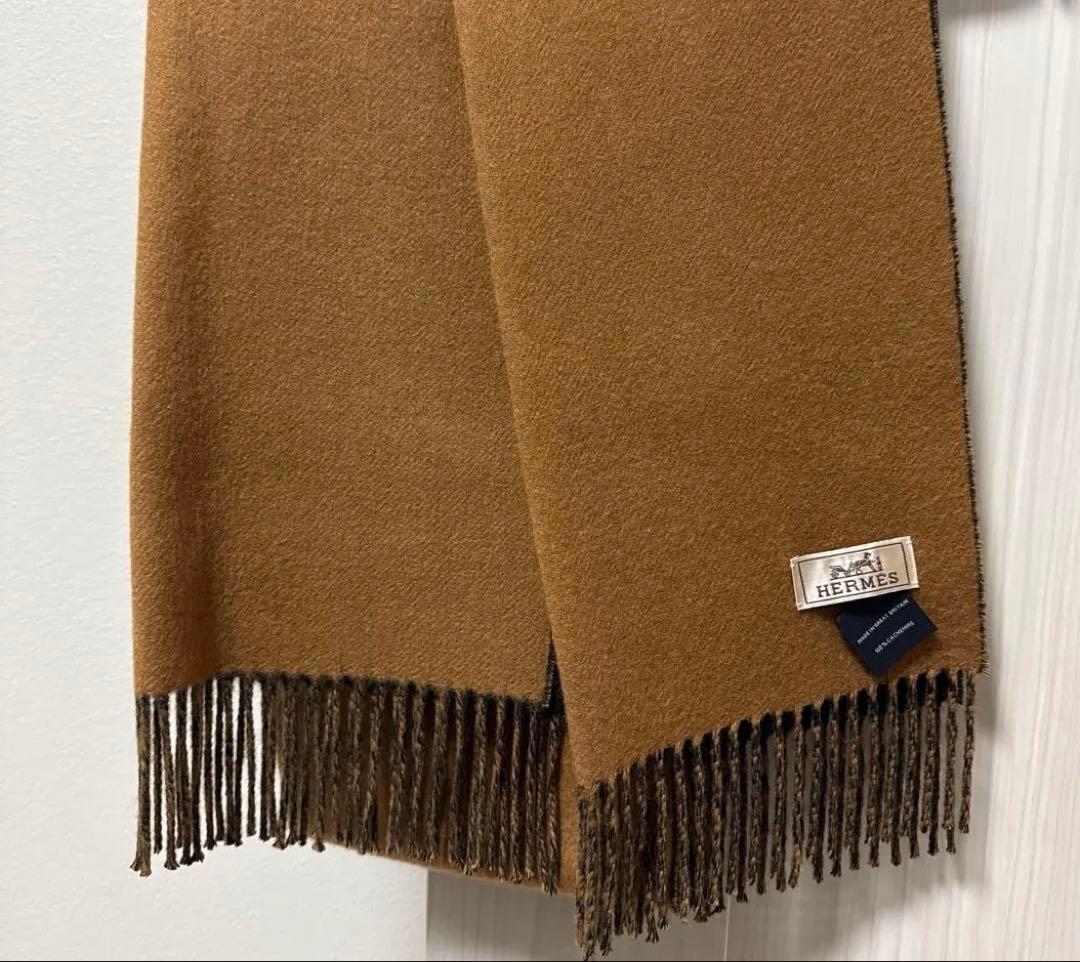 エルメス HERMES レクトヴェルソ MUFFLER マフラー　ストール