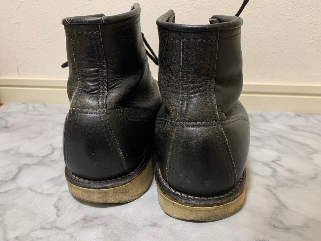 90s【REDWING】アイリッシュセッター 犬タグ 8179 25.5cm 黒