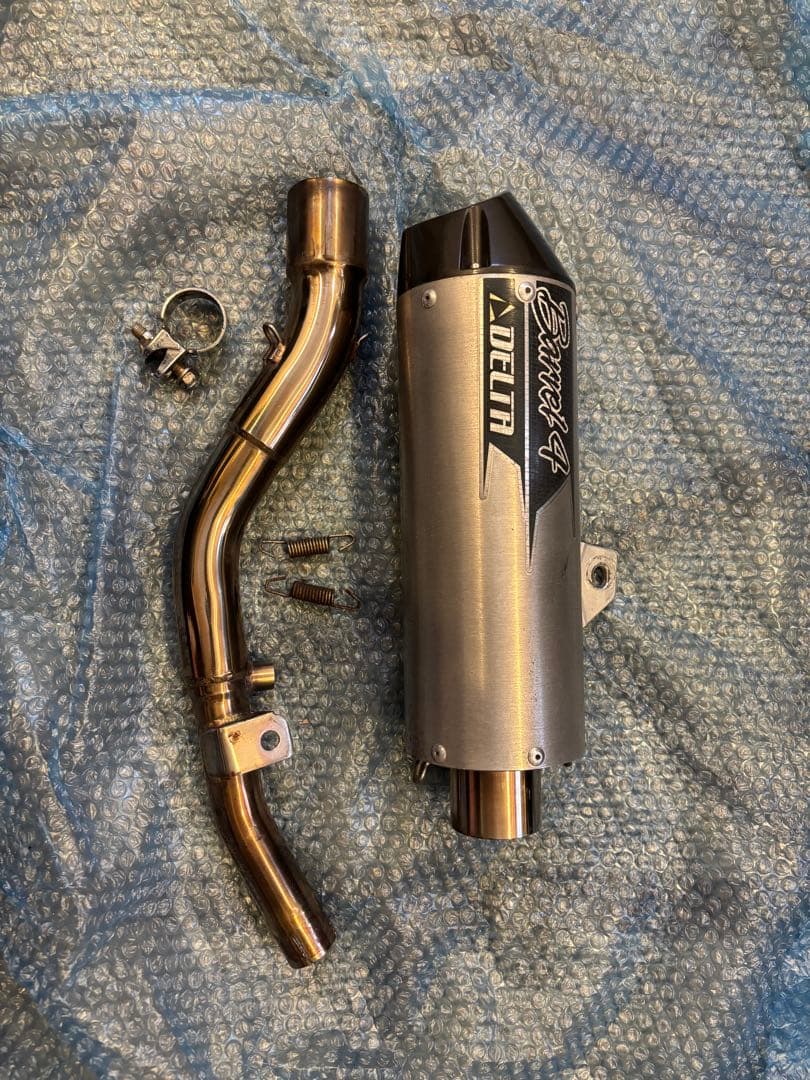 KLX125 デルタ・バレル4-S サイレンサー　マフラー