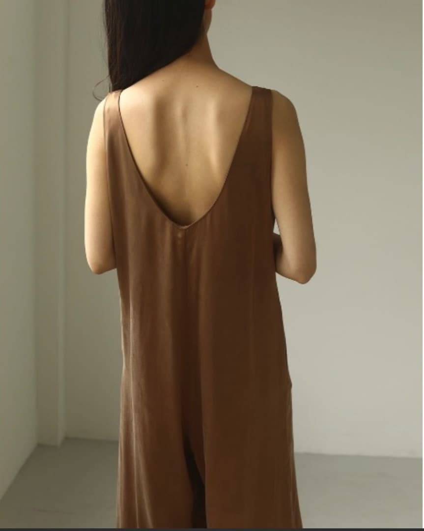 新品タグ付き： TODAYFUL トゥデイフル シルク100%コンビネゾン