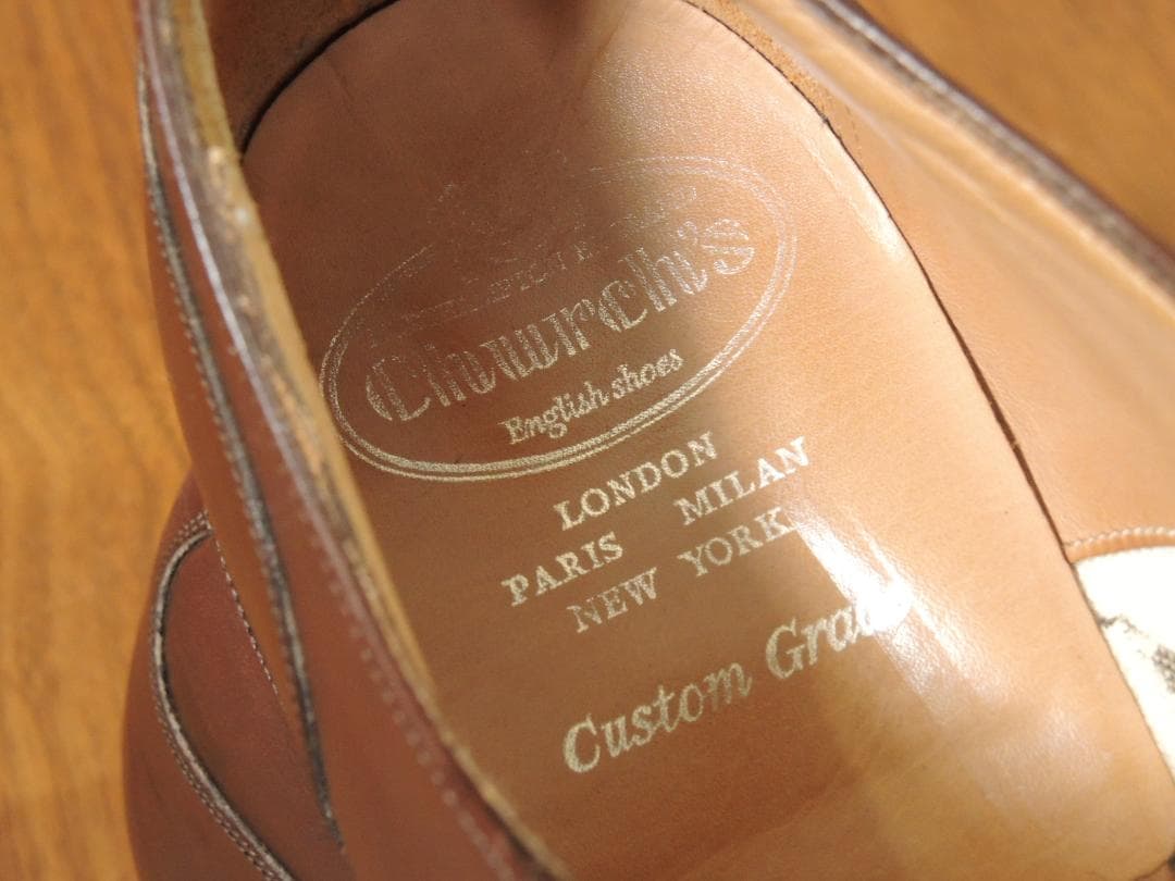 極上美品18万円　チャーチ　売れ筋ストレートチップ　SHELDON　26.5㎝