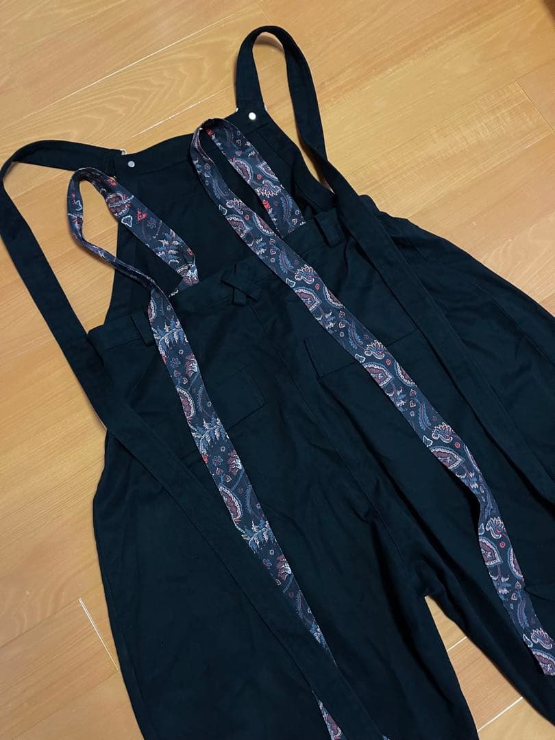 【新品未使用】bedsidedrama リボンタイサロペット