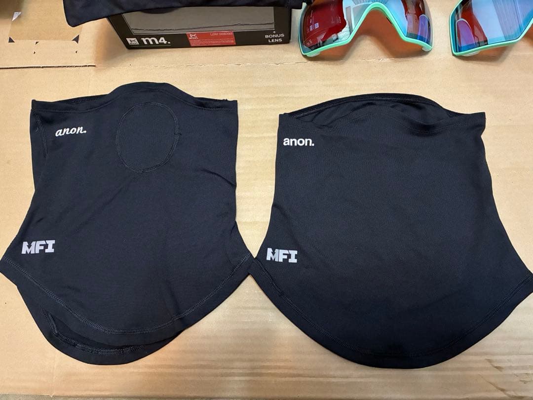 anon M4 low bridge ゴーグルセット