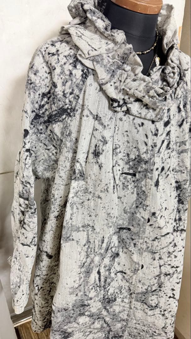 イッセイミヤケ　デニムコート　サイズ2