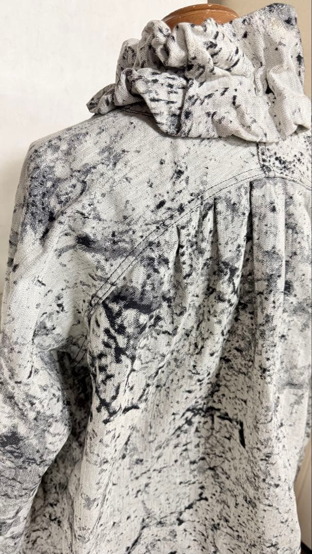 イッセイミヤケ　デニムコート　サイズ2