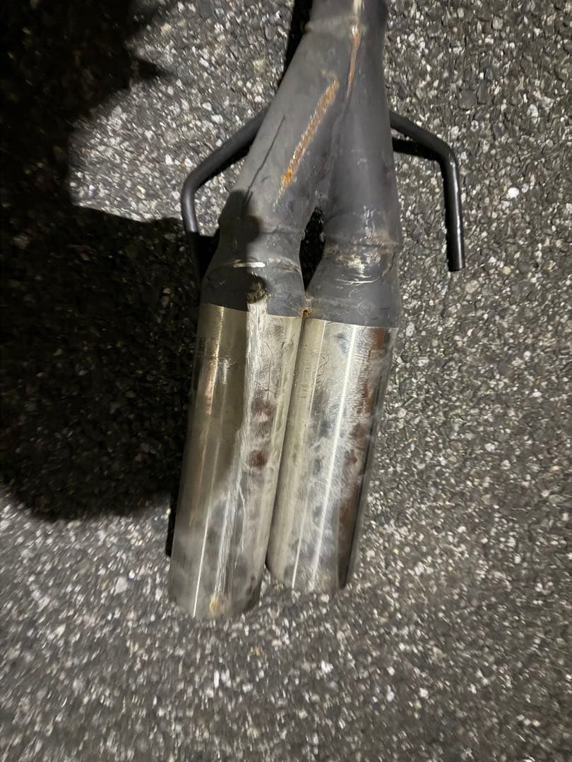 クラウン、マークx等、片側2本だしリアピースストレート