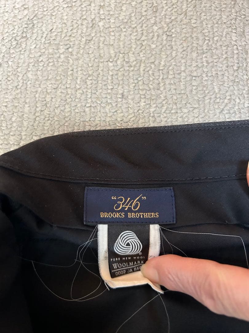 ブルックスブラザーズ　ビジネススーツ グレー、ネイビー2着セット