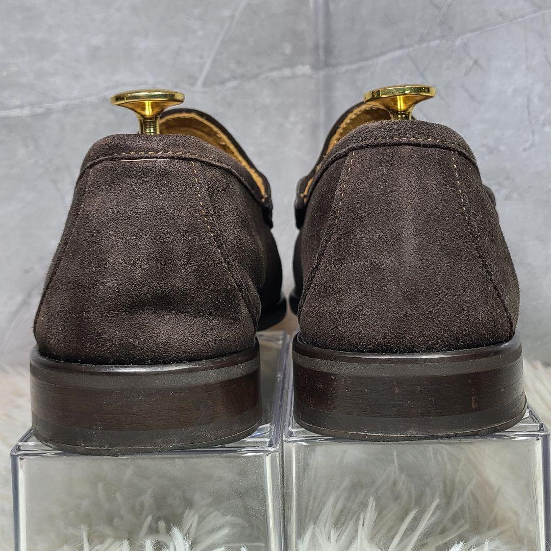 ダニエルレポリ【D.LEPORI】　　スエード　ビットローファー　ダークブラウン