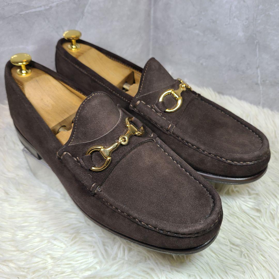 ダニエルレポリ【D.LEPORI】　　スエード　ビットローファー　ダークブラウン