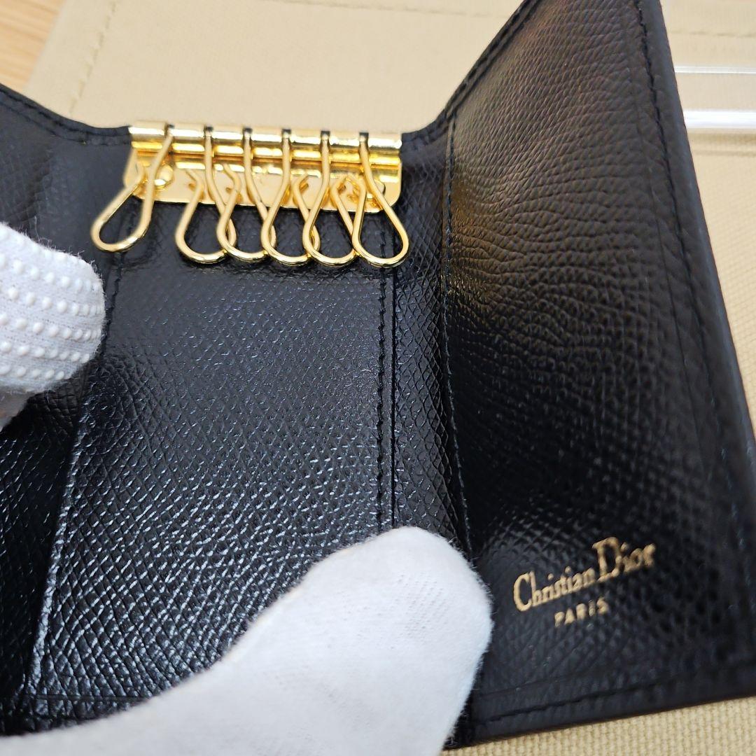 【美品】クリスチャンディオール キーケース Christian Dior