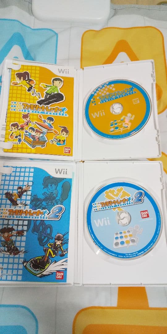 wiiファミリートレーナー1、2と専用マットセット