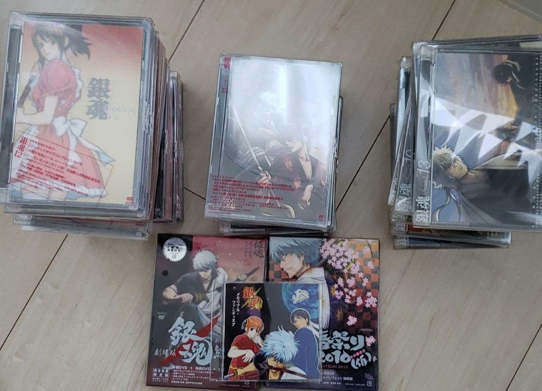 銀魂　DVD　全巻　シーズン、春祭り2010、新訳紅桜篇、メモリアルファンなど