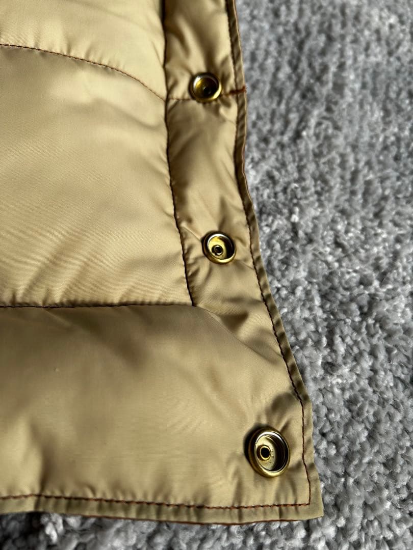 RockyMountainFeatherbedダウンベスト 36レザーヨーク美品