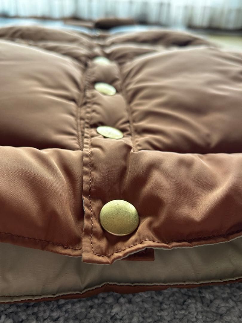 RockyMountainFeatherbedダウンベスト 36レザーヨーク美品