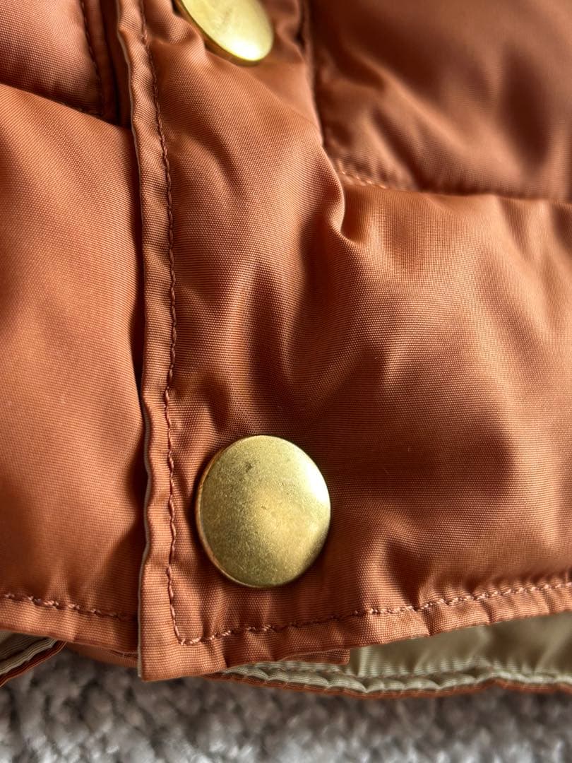 RockyMountainFeatherbedダウンベスト 36レザーヨーク美品