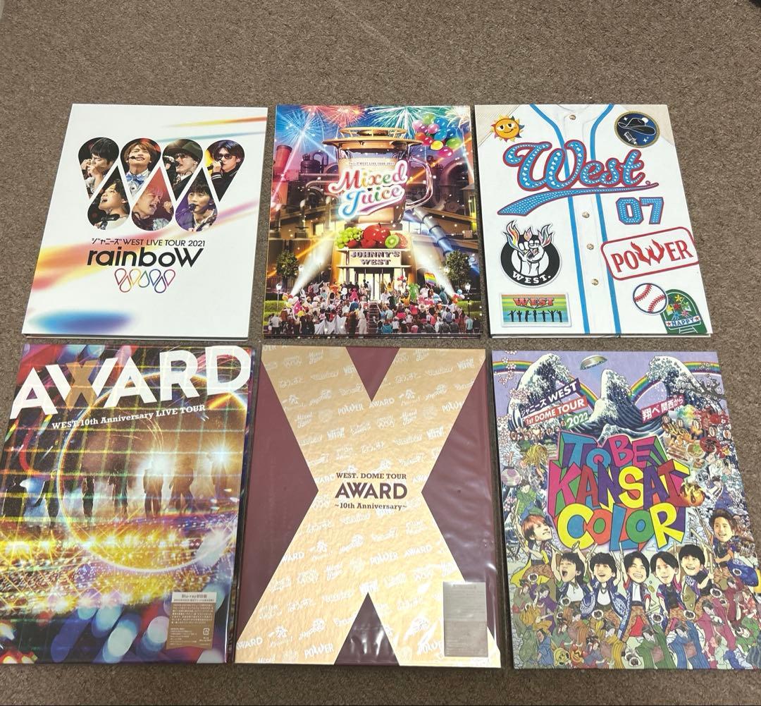west. ライブDVDセット売り