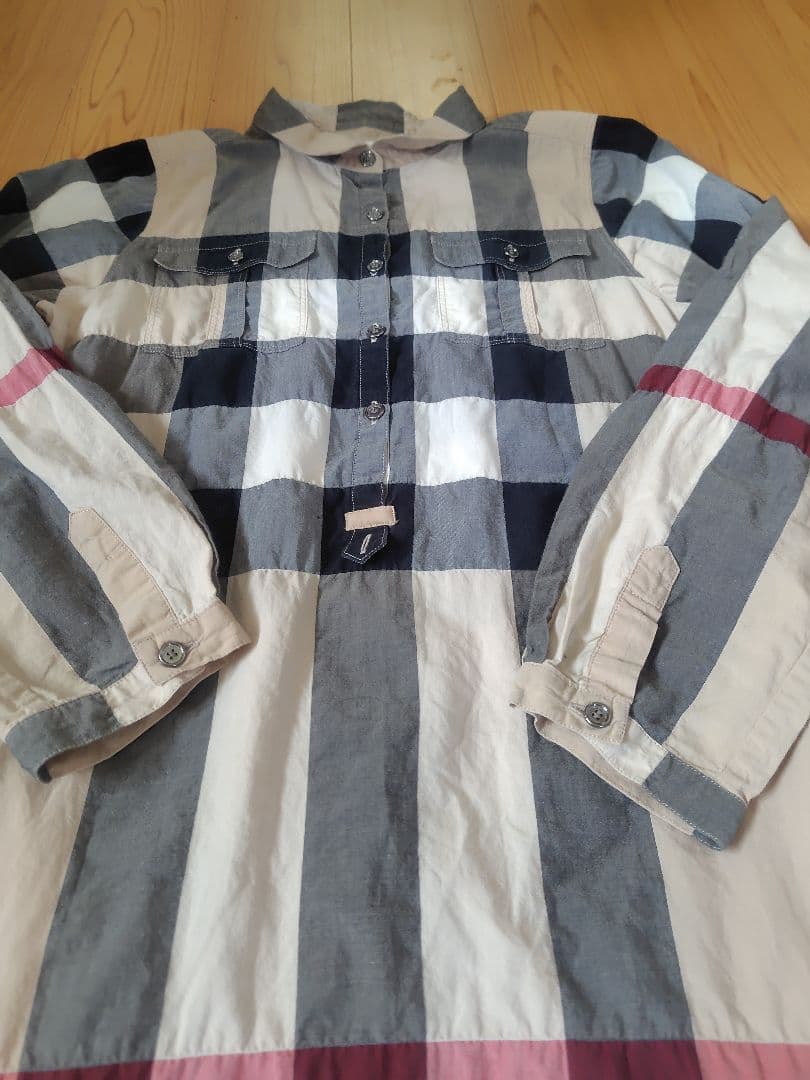 BURBERRY人気チェックワンピース 150