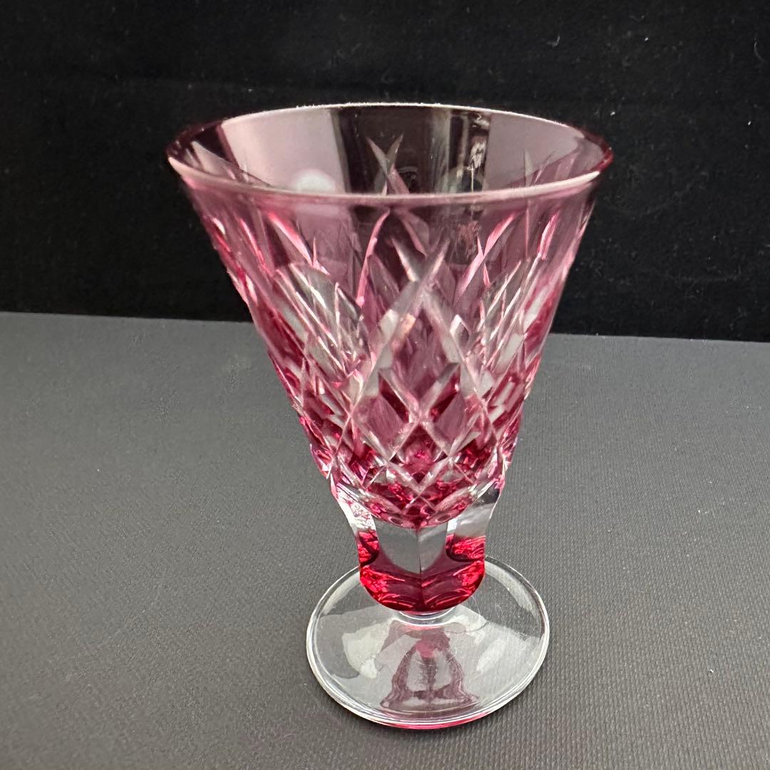 【美品】薩摩切子 酒器 盃 グラス 6個セット