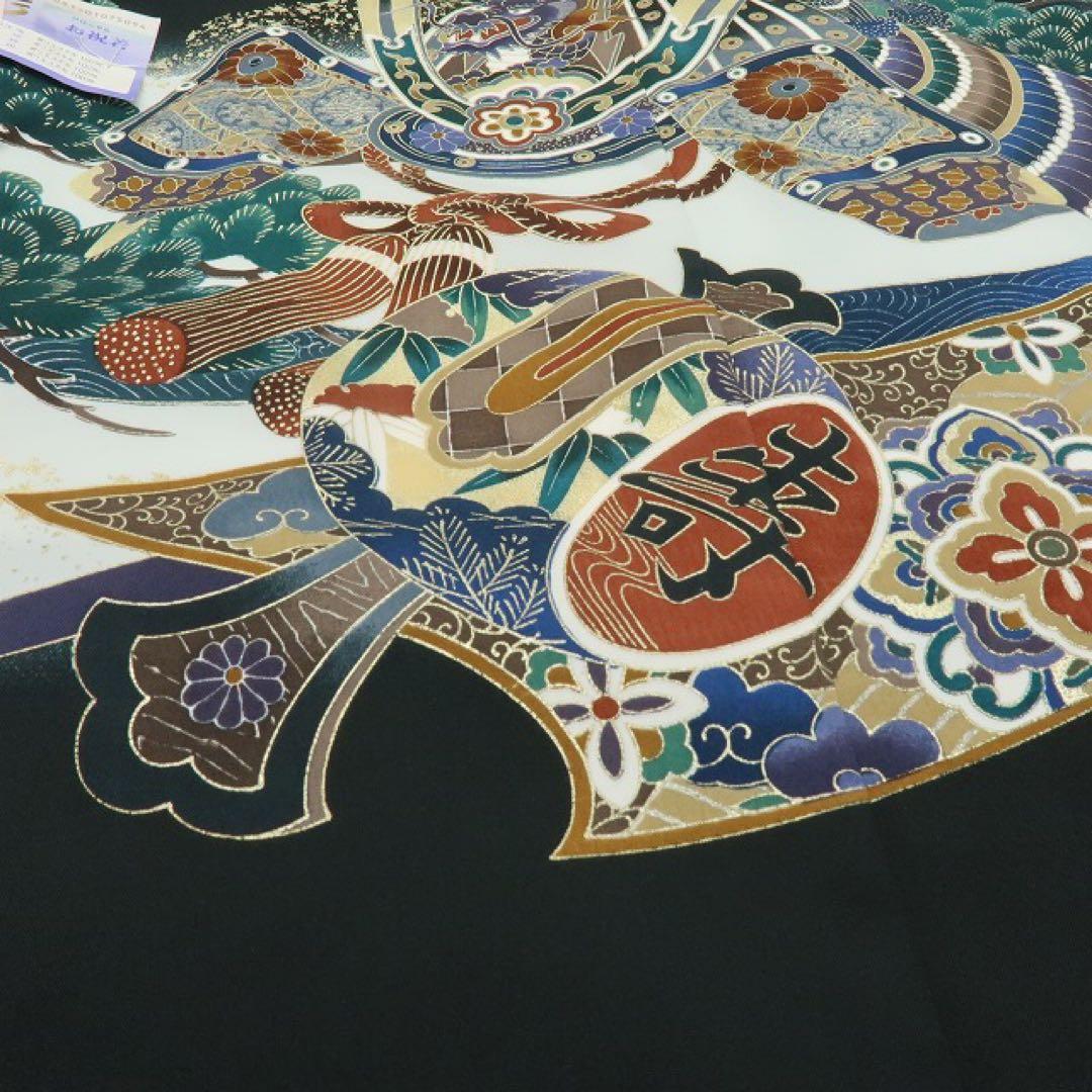 ちょこぷりんページ✺新品 七五三 ５歳 男児 ４点セット 着物 C2