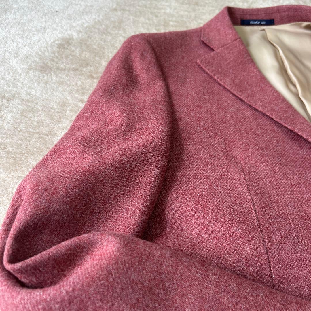 お洒落‼️Cricket ウール100 ツイードテーラードジャケット