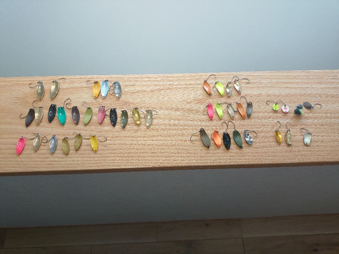 エリアフィッシング　スプーンルアーセット 43個