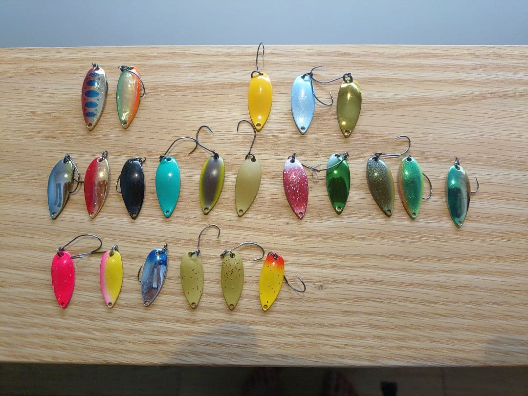 エリアフィッシング　スプーンルアーセット 43個