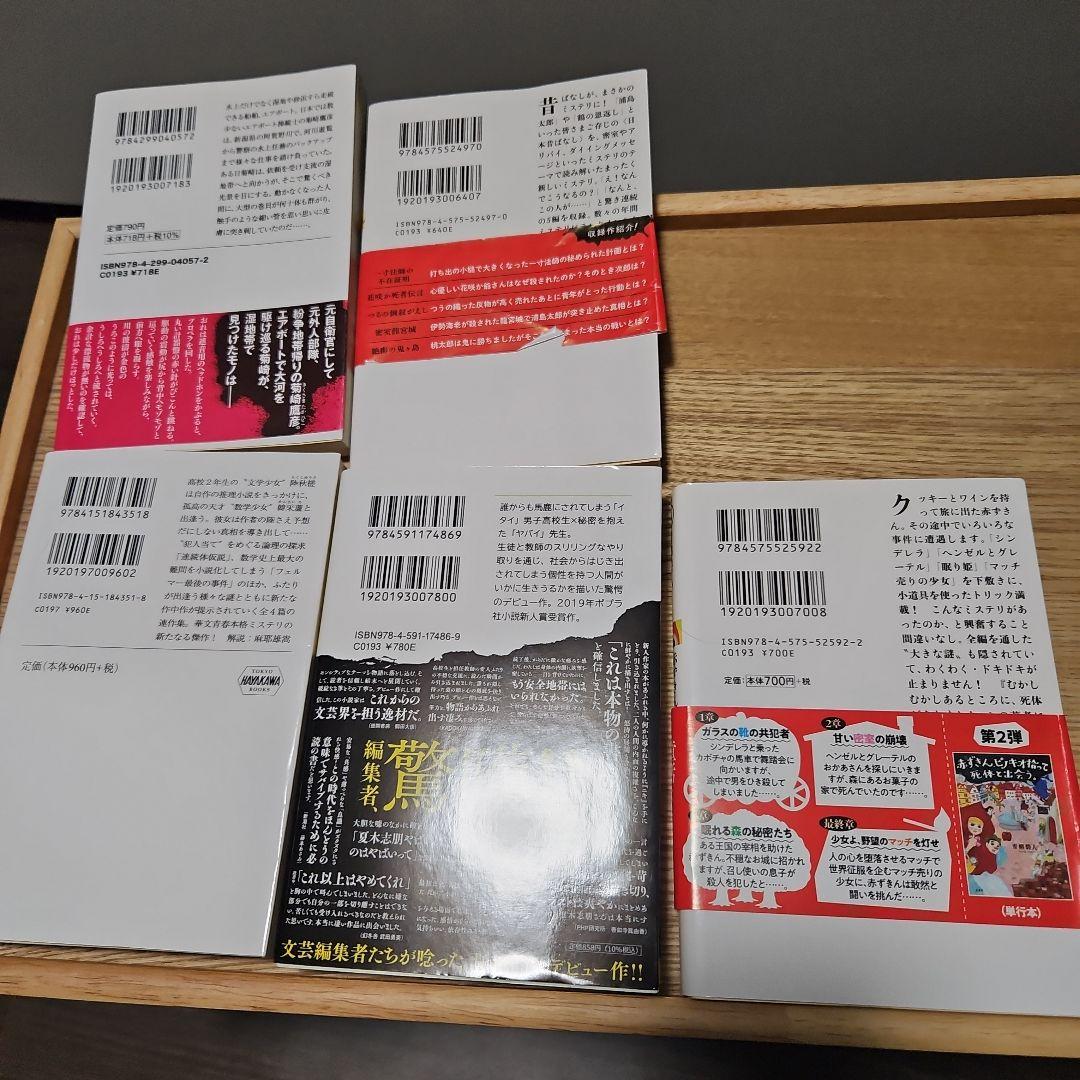 話題になった小説のまとめ売り ジャンルはミステリー・SF・ホラー