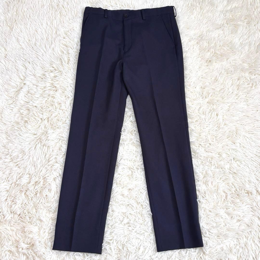 美品 ワンダーファクトリー 170 スリーピース ベスト付き 銀ボタン ネイビー